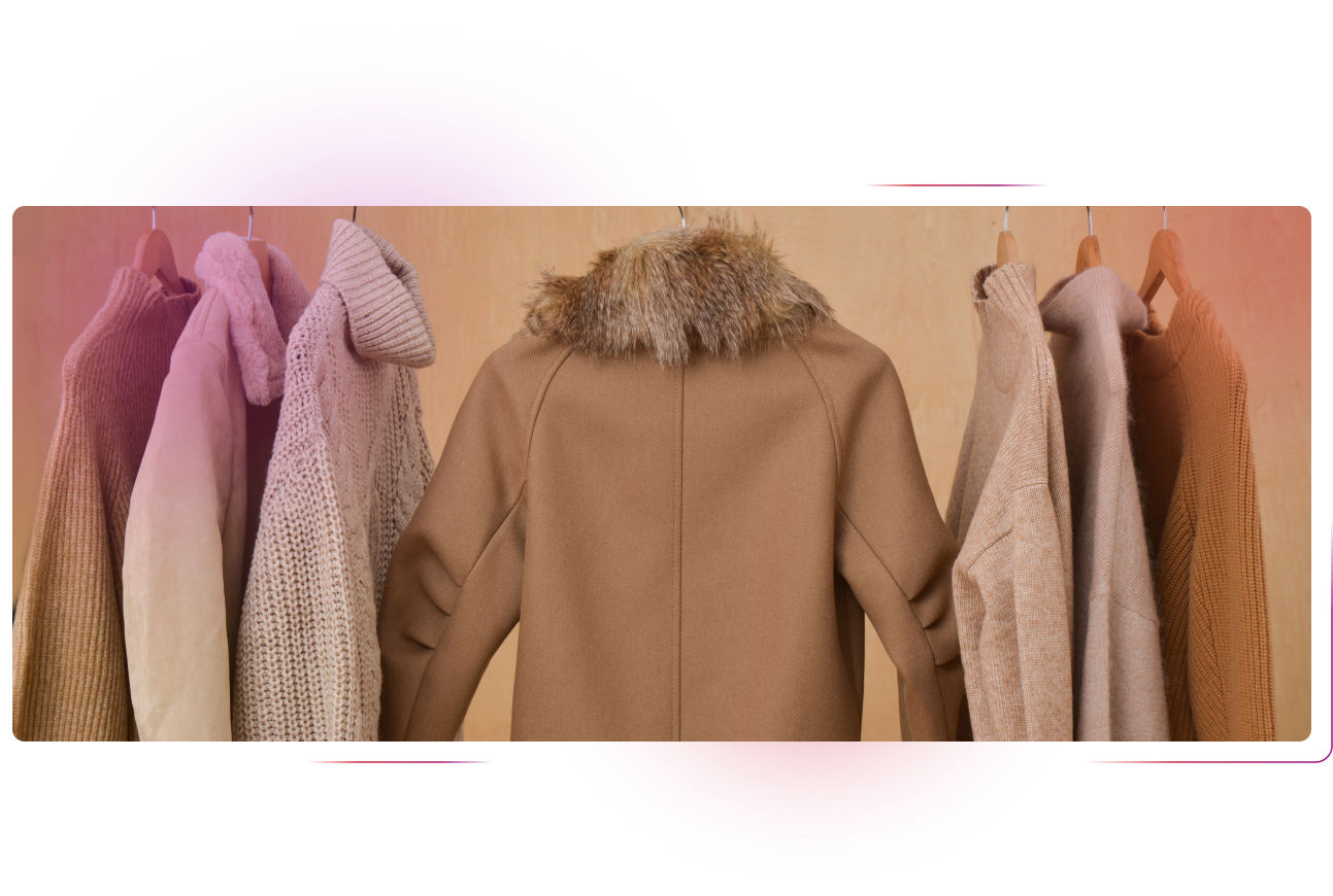 clothes on a hanger