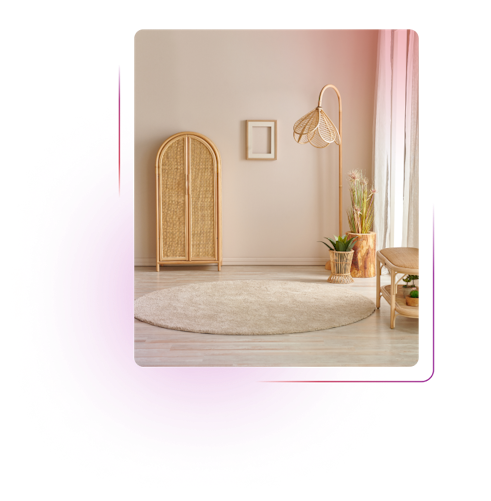Furnitured room