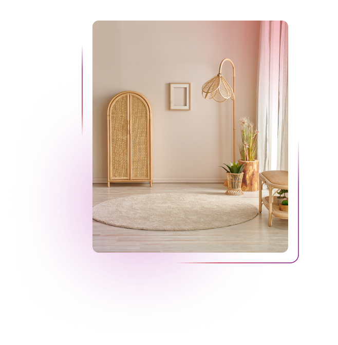 Furnitured room