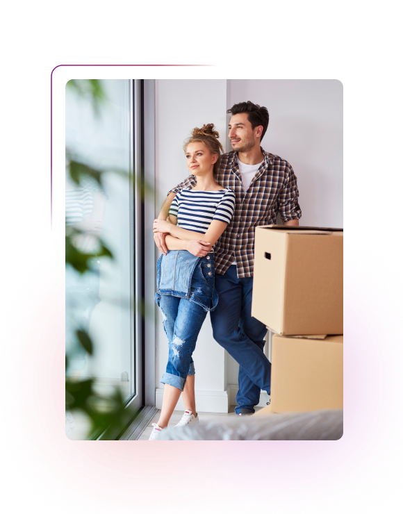 Couple in house