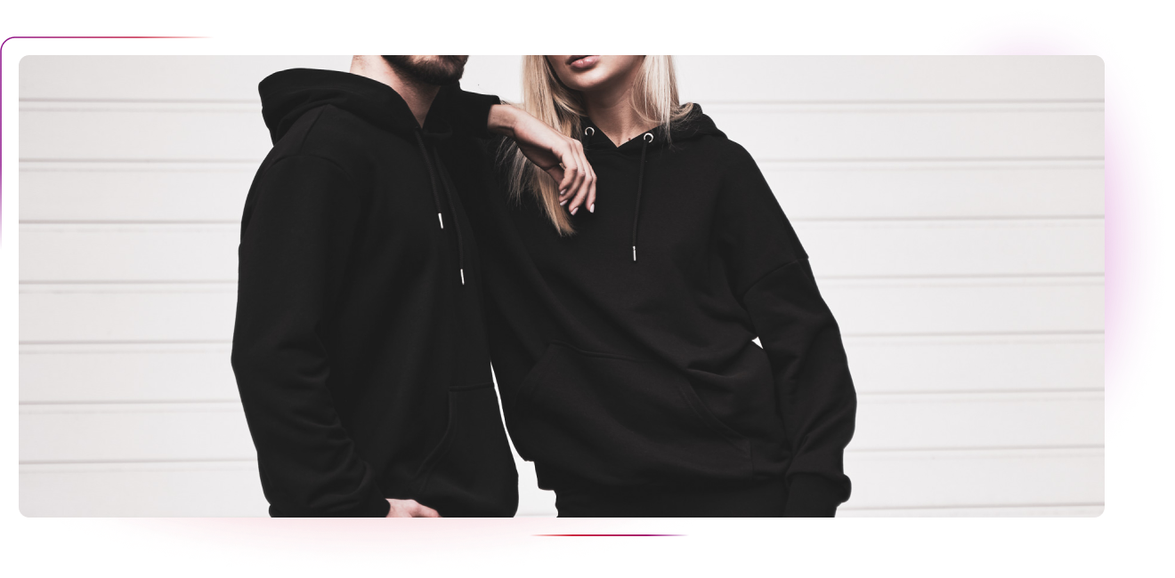 Male and female models
