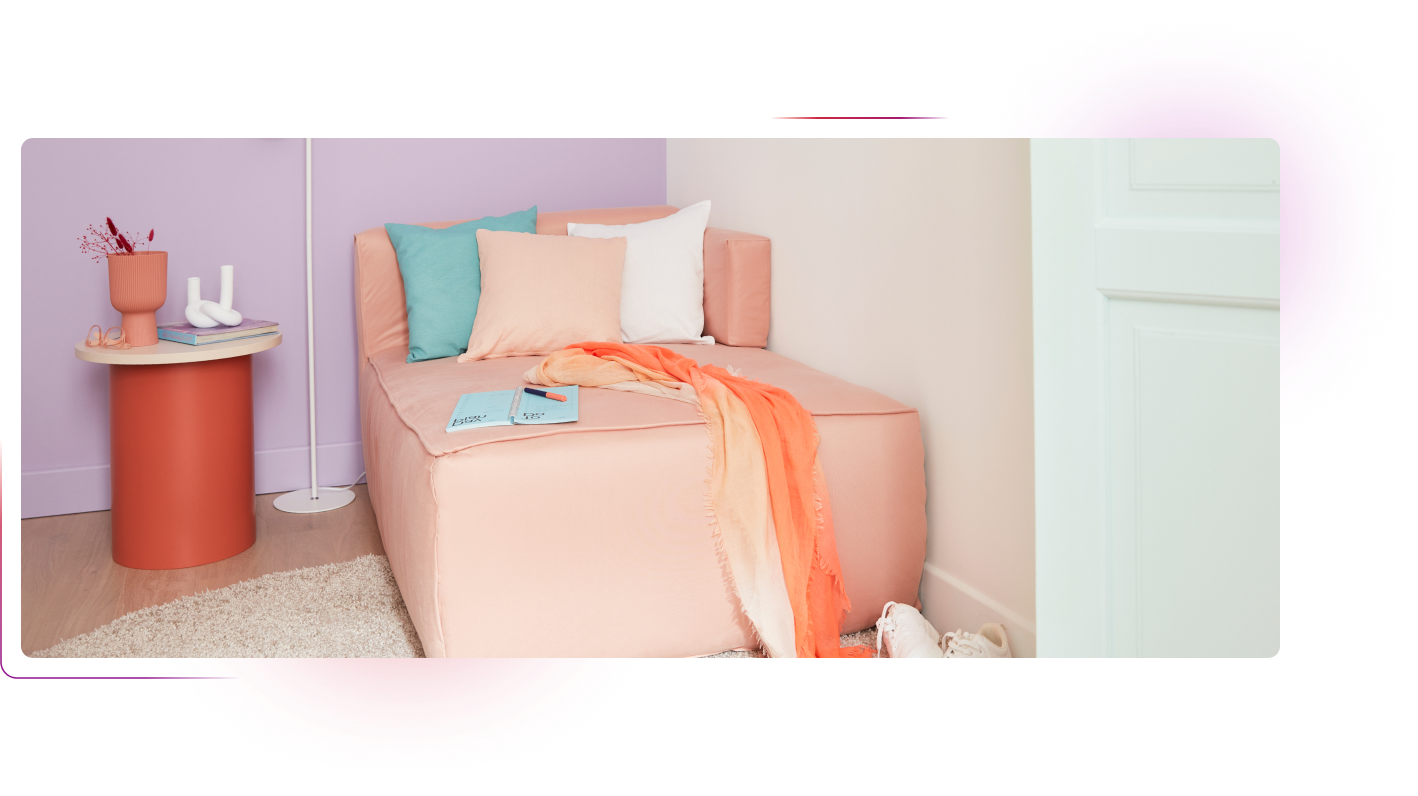 Designer bedroom