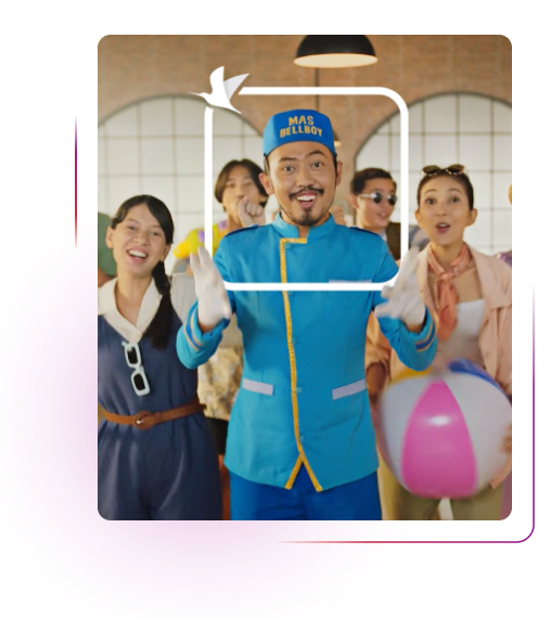 Group of smiling people