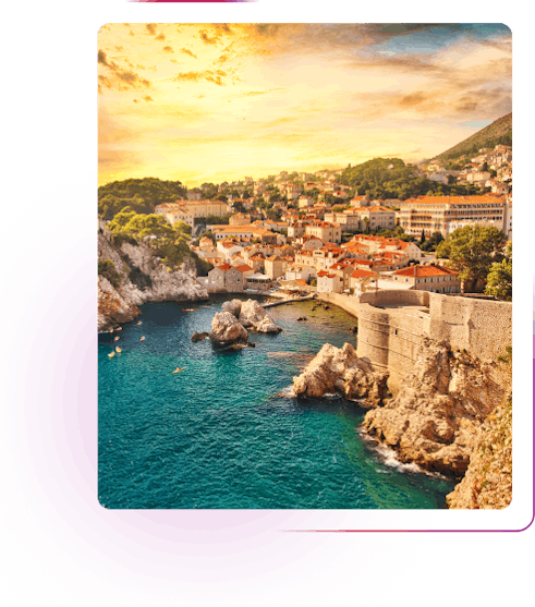 Dubrovnik photo view seaside