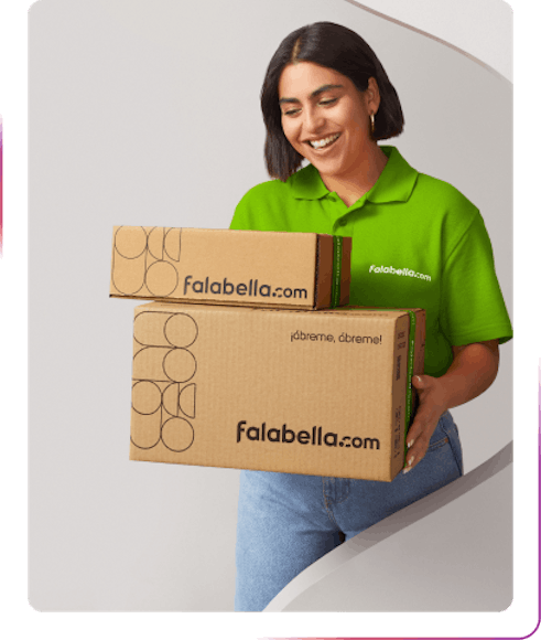 women with boxes
