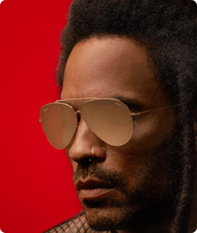 A man wearing sunglasses