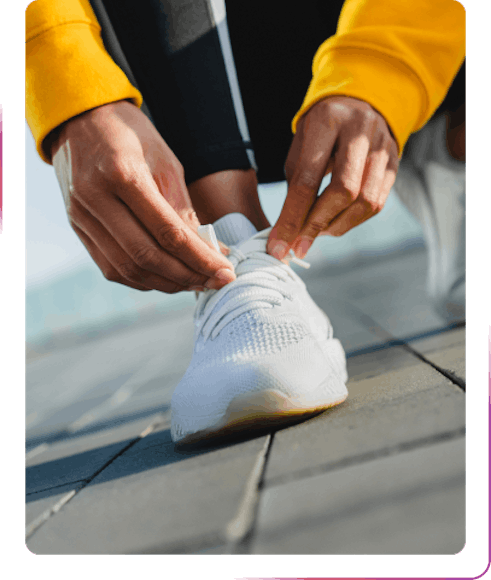 white shoes