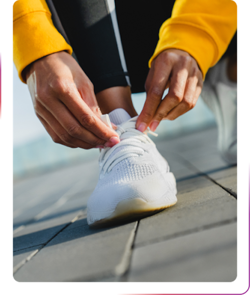 white shoes