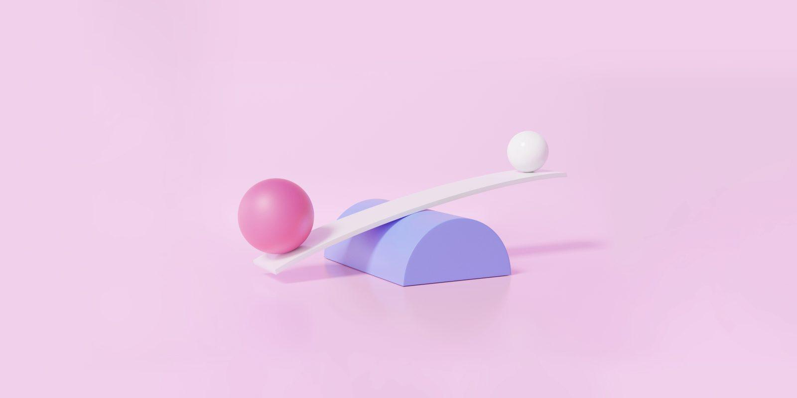 Retargeting vs remarketing - abstract illustration