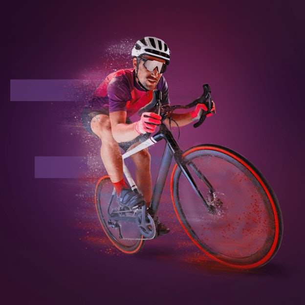 Main graphic for the article describing the sports industry's future