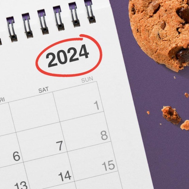 Calendar presenting date of 3rd party cookies deprecation