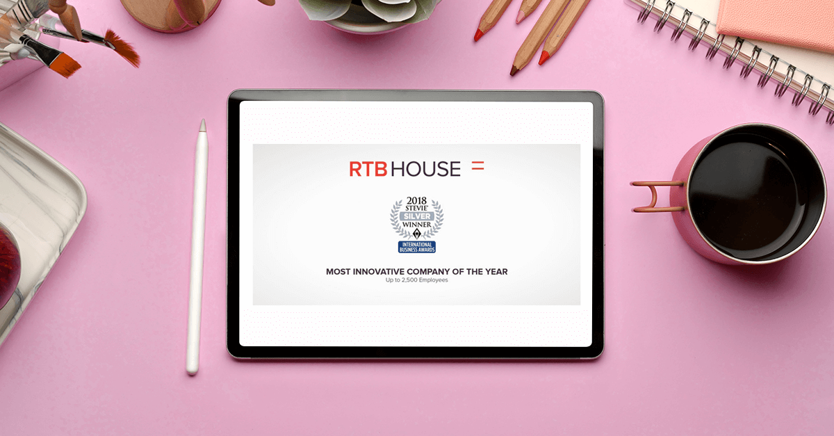 RTB House wins Silver Stevie® award for innovation
