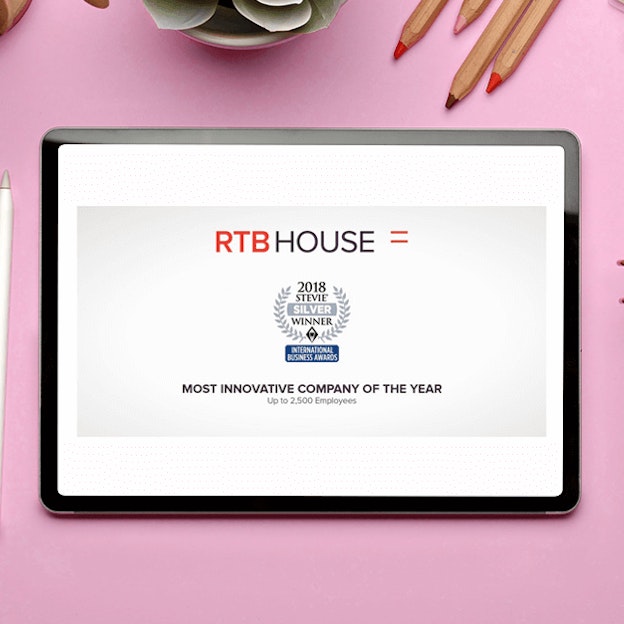 RTB House wins Silver Stevie® award for innovation