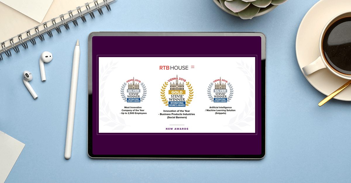 RTB House wins 2019 Stevie® Awards