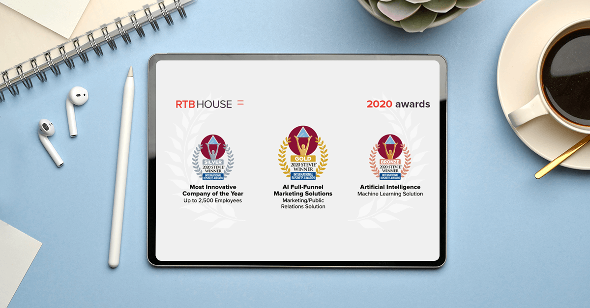 RTB House Wins Three Stevie® Awards