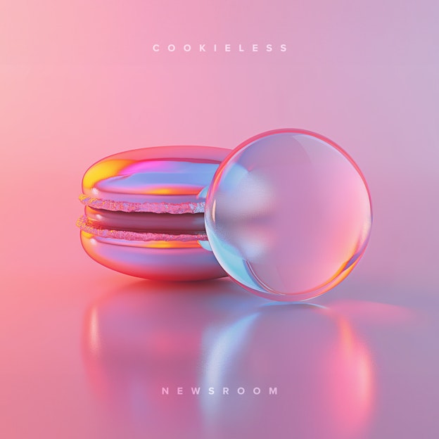 macaroons cookies hologram