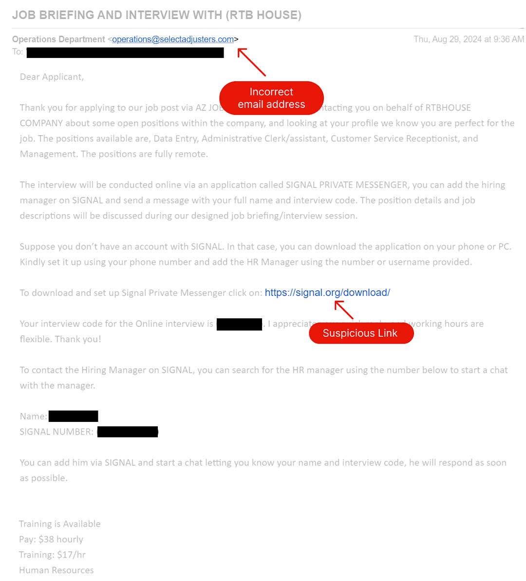 scam example