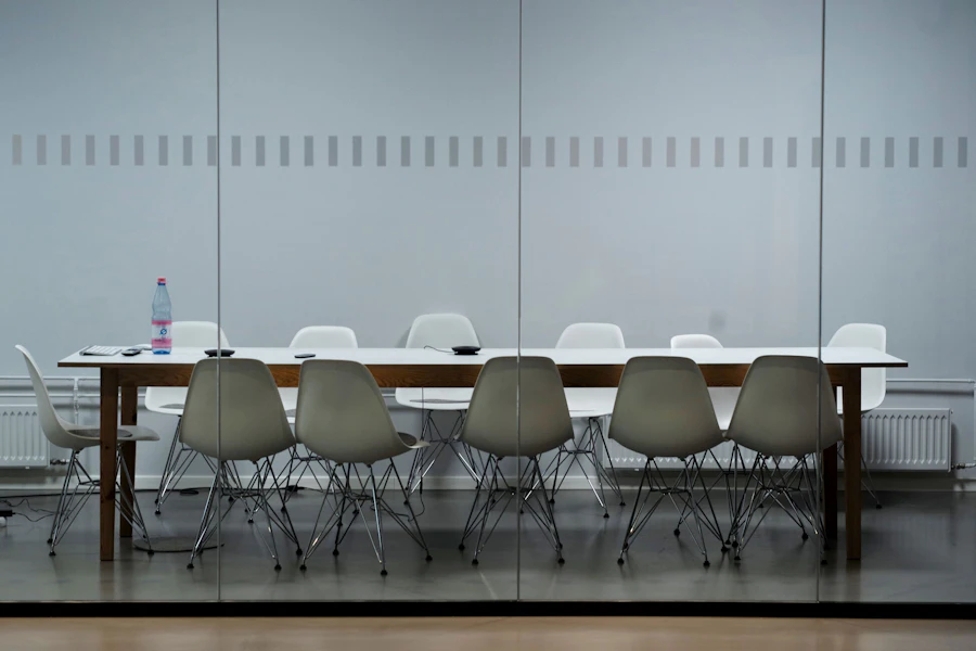Image of empty conference room
