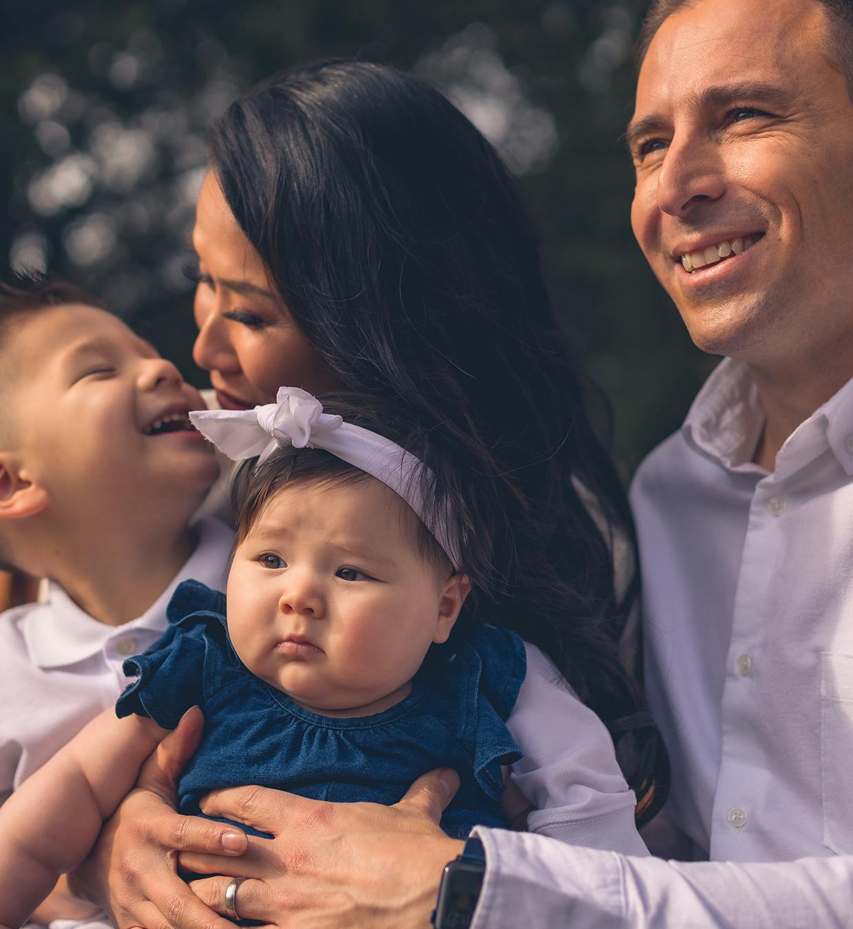 Dr. Graw with her family