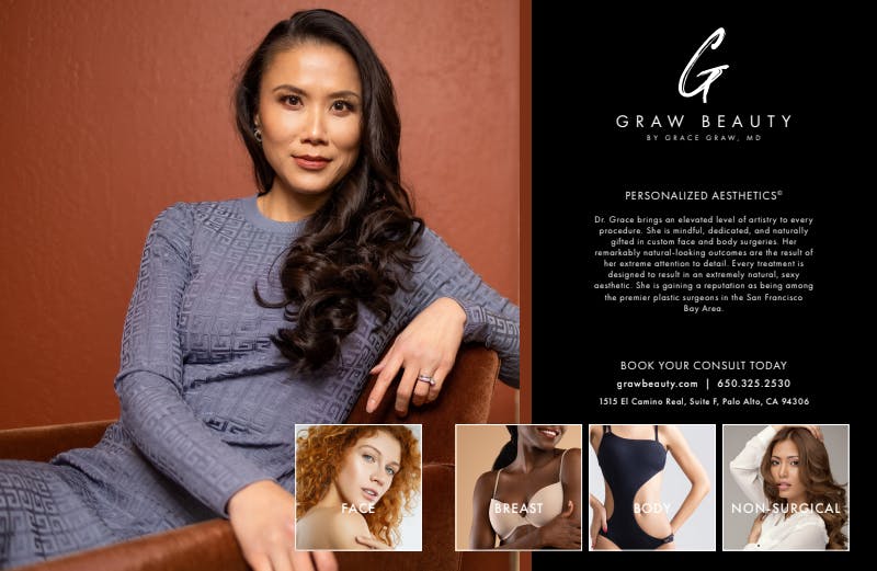 Dr. Graw in Rosewood Sand Hill Magazine