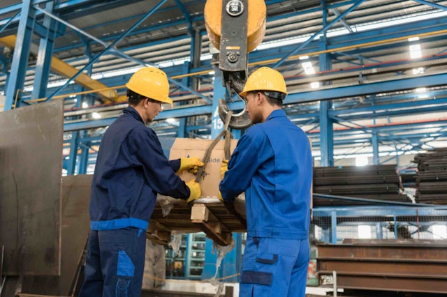 operating machinery
