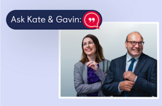 Man and woman both in corporate wear