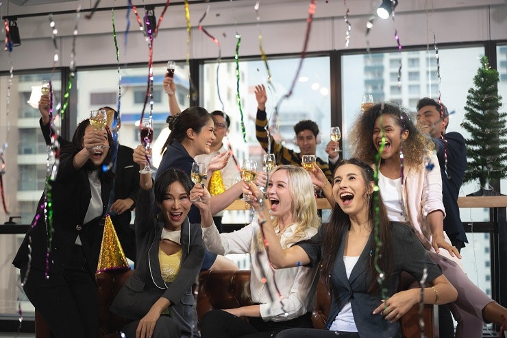 Workplace holiday party