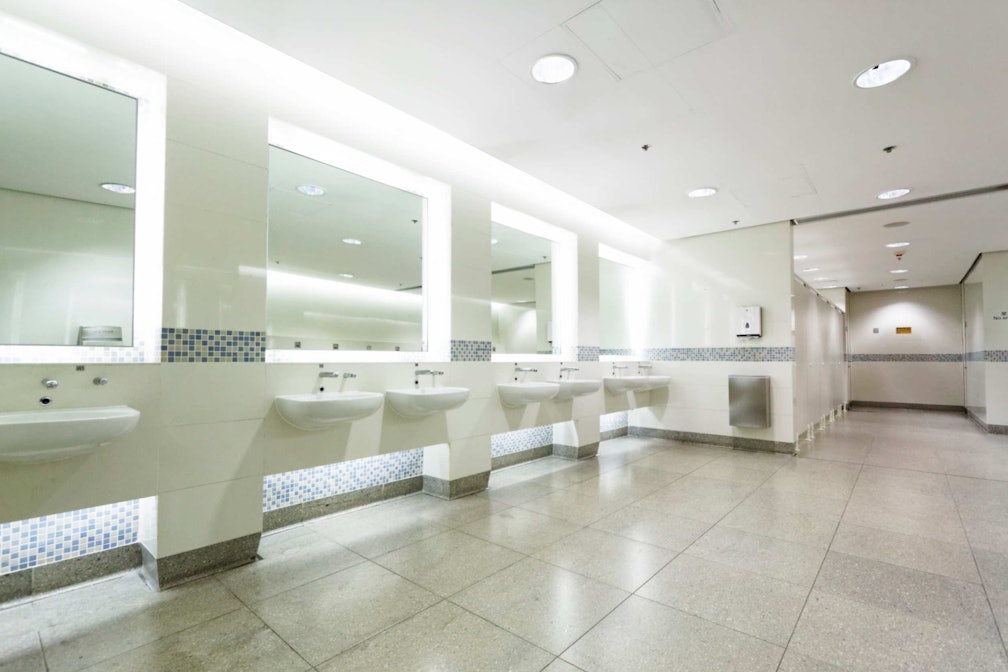 a public toilet