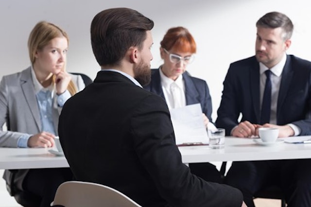 People in a meeting