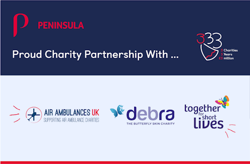 Peninsula charity partnerships