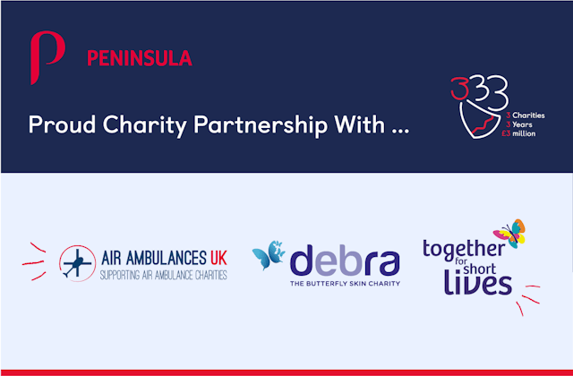 Peninsula charity partnerships