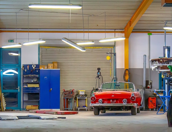 automotive health and safety at a garage