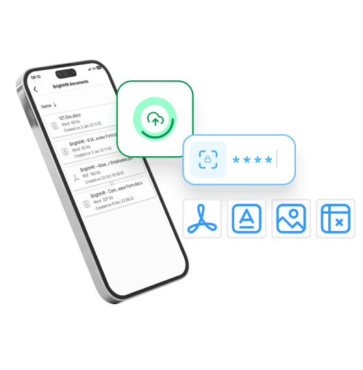 cloud document storage app demo