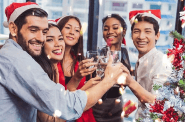 Christmas office