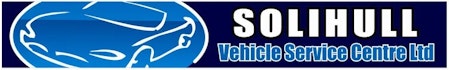 A company logo featuring a car and text that says Solihull Vehicle Centre Ltd