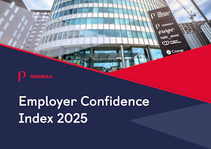 UK Employer Confidence Index 2025 Survey cover