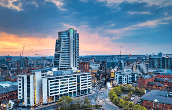 Leeds skyline image