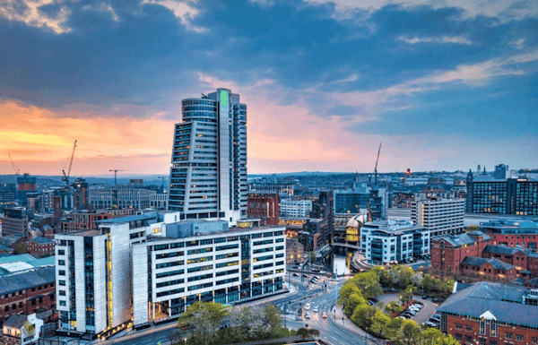 Leeds skyline image