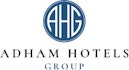 A company logo featuring the initials A H G, for Adham Hotels Group
