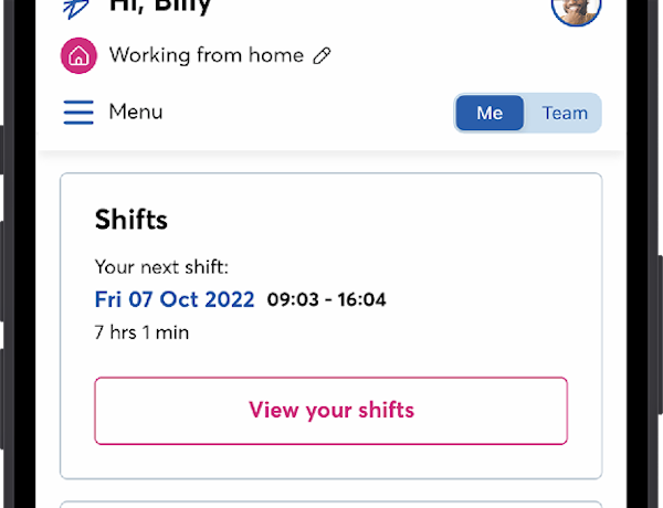Peninsula HR software screenshot