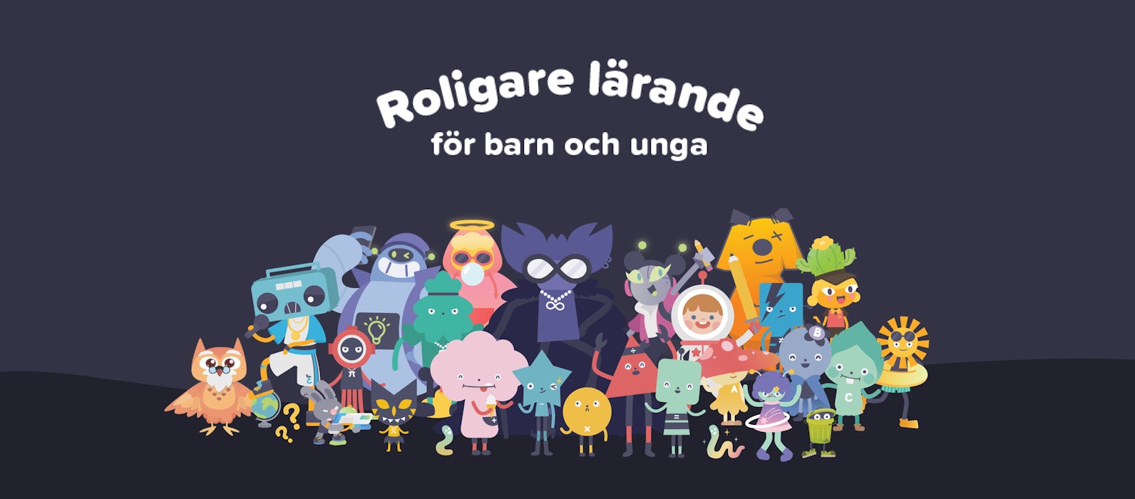 Albert Group characters artwork banner
