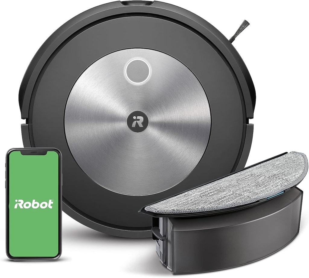 iRobot Roomba Combo j5 2-in-1 Robot Vacuum & Mop: $249.99