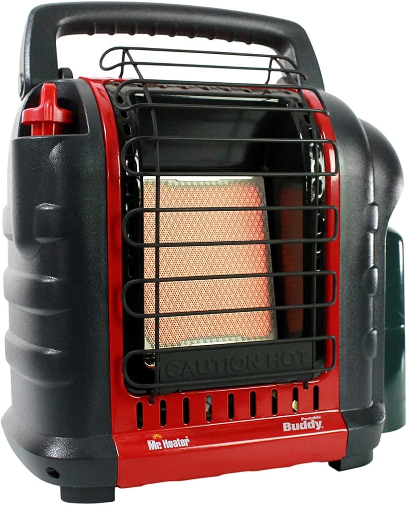 Open-box Mr. Heater Buddy MH9BX Portable Propane Radiant Heater: $43
