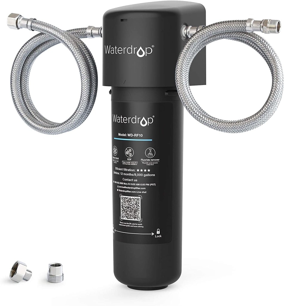 Waterdrop 10UA Under Sink Water Filter System: $36.09