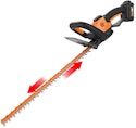 Worx 20V Power Share 22" Cordless Hedge Trimmer Kit for $70 + free shipping
