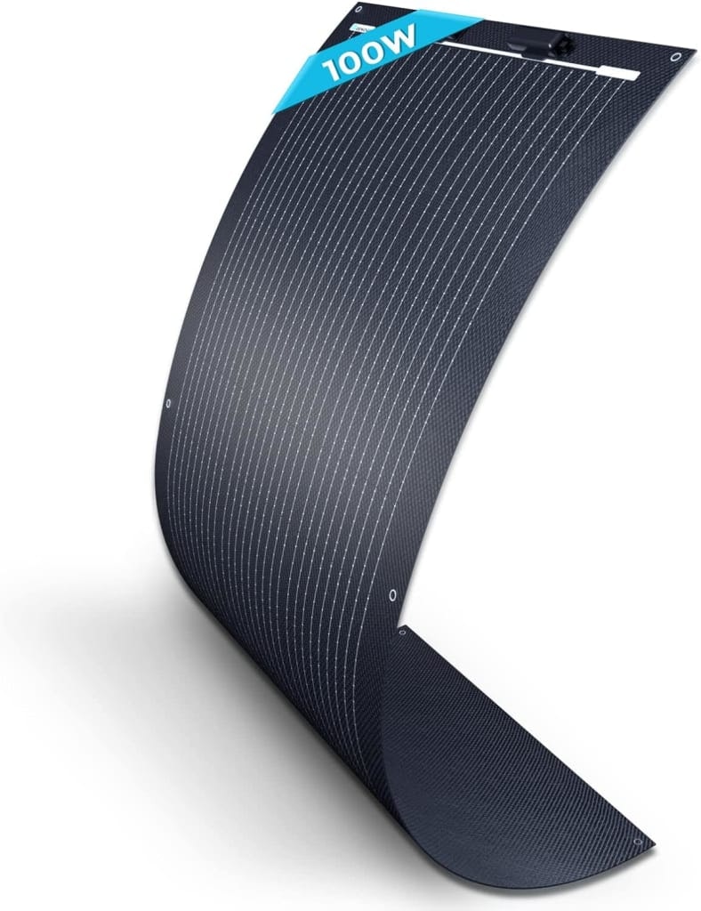 Renogy 100W Lightweight Semi-Flexible Monocrystalline Solar Panel: $118 Renogy 100W Lightweight Semi-Flexible Monocrystalline Solar Panel: $118