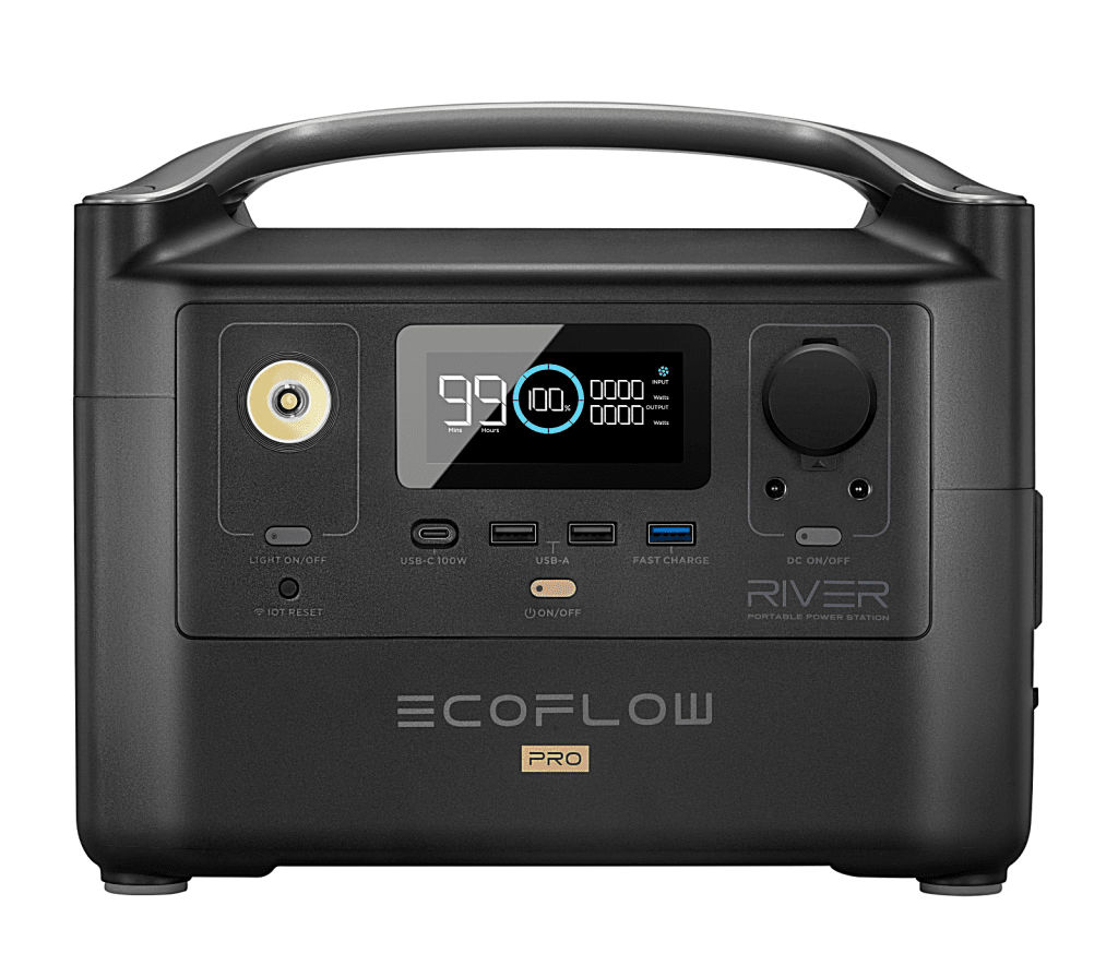 Certified Refurb EcoFlow River Pro 720Wh Portable Power Station: $309