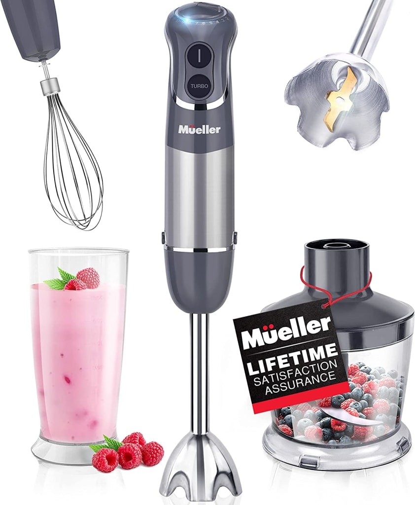 Mueller 4-in-1 Immersion Hand Blender: $30