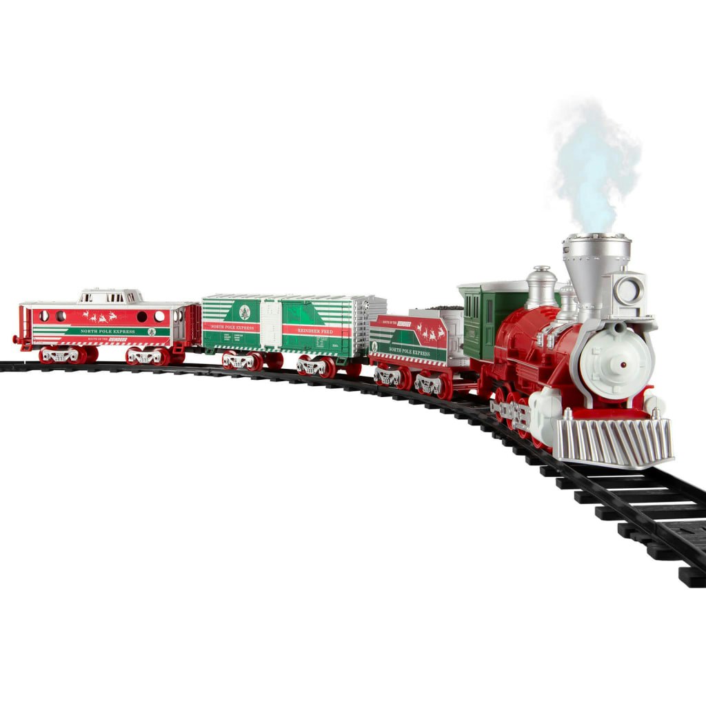 Lionel Trains 29-Piece North Pole Express Holiday Train Set: $41.07