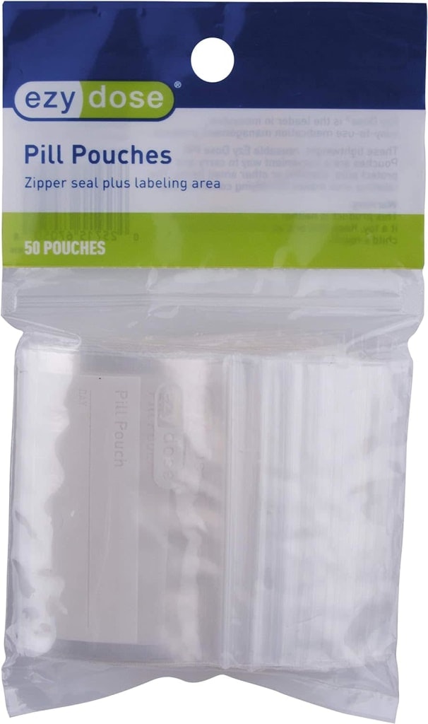 Ezy Dose Disposable Pill Pouches 50-Pack: $1.69